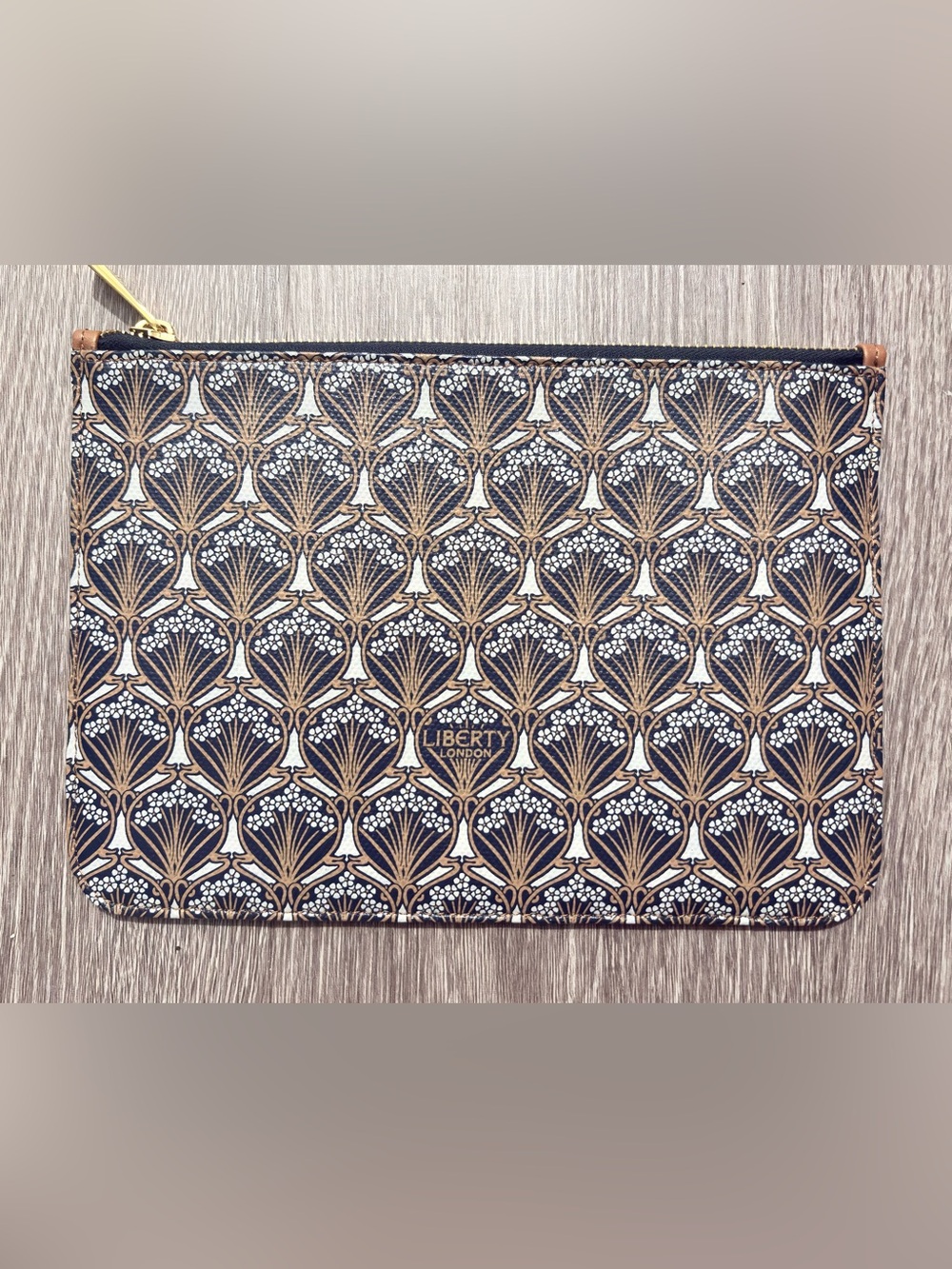 Authentic Liberty of London Iphis Print Pouch NWOT